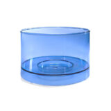 Blaues, transparentes Gehäuseteil des oberen Wassertanks für einen Lotus Vita Wasserfilter.